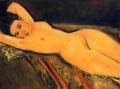 Desnuda reclinada con los brazos cruzados bajo la cabeza 1916 Amedeo Modigliani